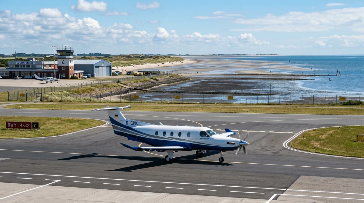 Private jet to Sylt